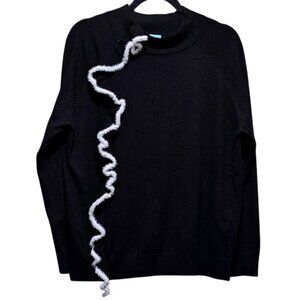 Sweet Alice Black Long Sleeve Knit Sweater XL